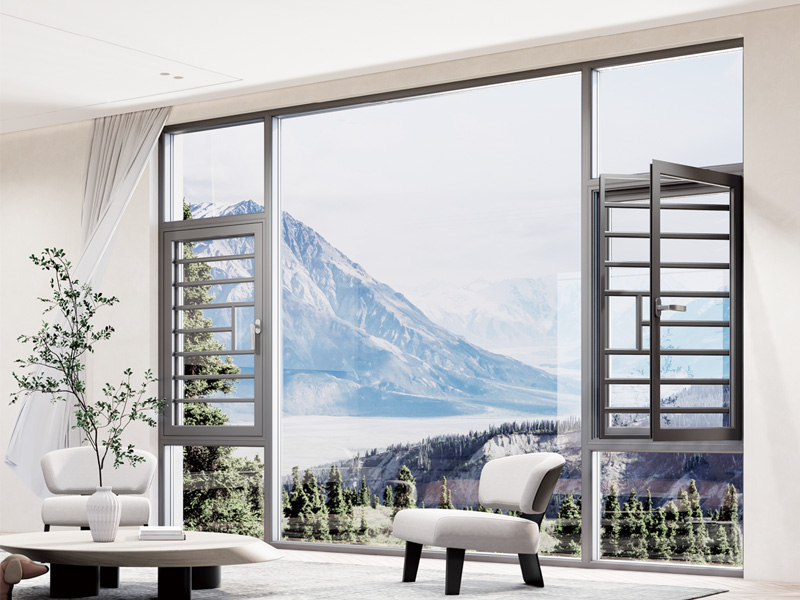 30極窄隱框窗紗一體系列（內(nèi)外平框）